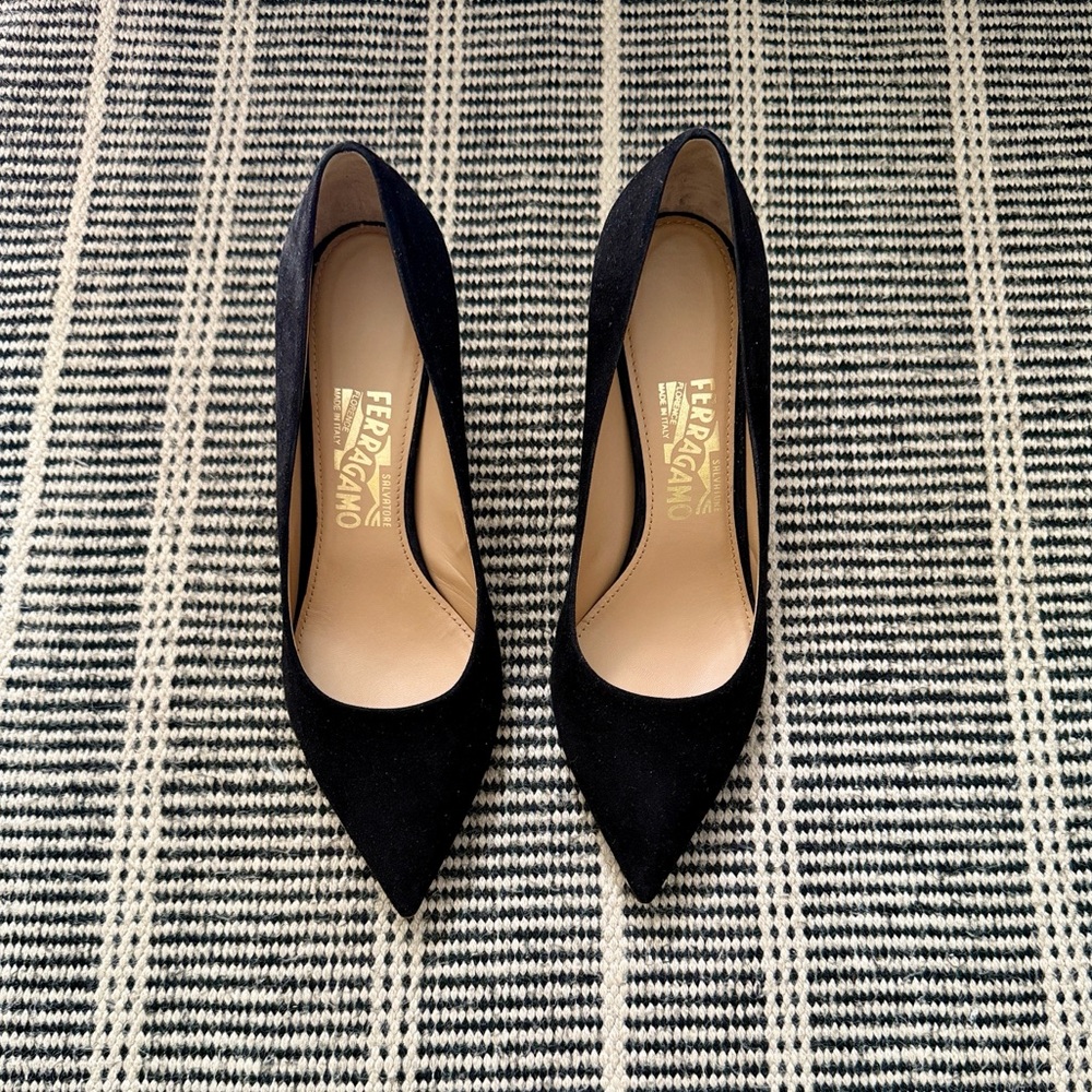 Salvatore Ferragamo Black Women's Shoes Size 8.5